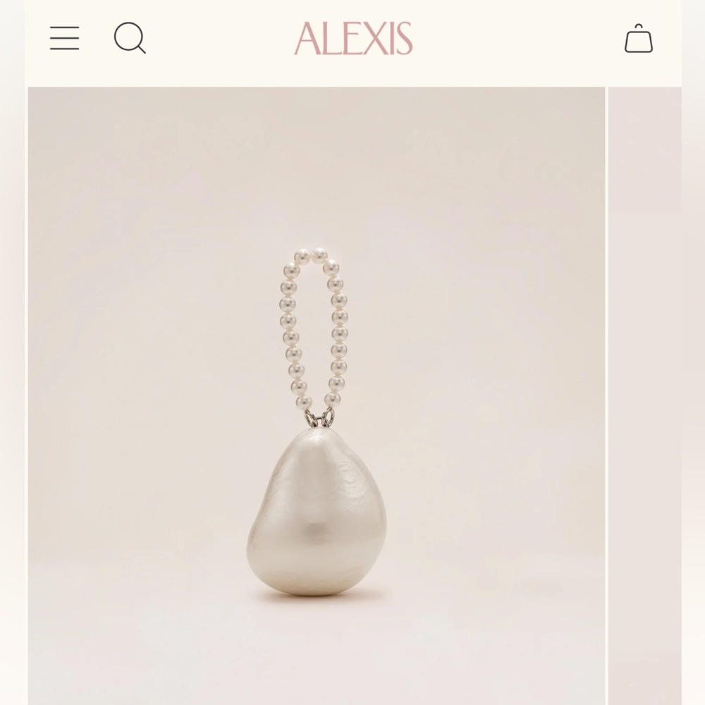 Alexis Elodie Pearl wristlet